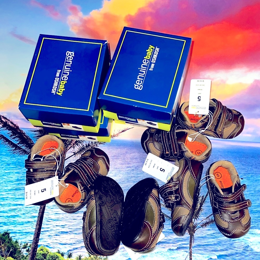$25 sale for 4 pair OshKosh shoes size 5
